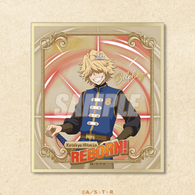 『家庭教師ヒットマンREBORN!』ロールプレイングゲームコーデくじ C賞:ミニ色紙