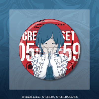 『都市伝説解体センター』オンラインくじ D賞:描き下ろしイラスト缶バッジ