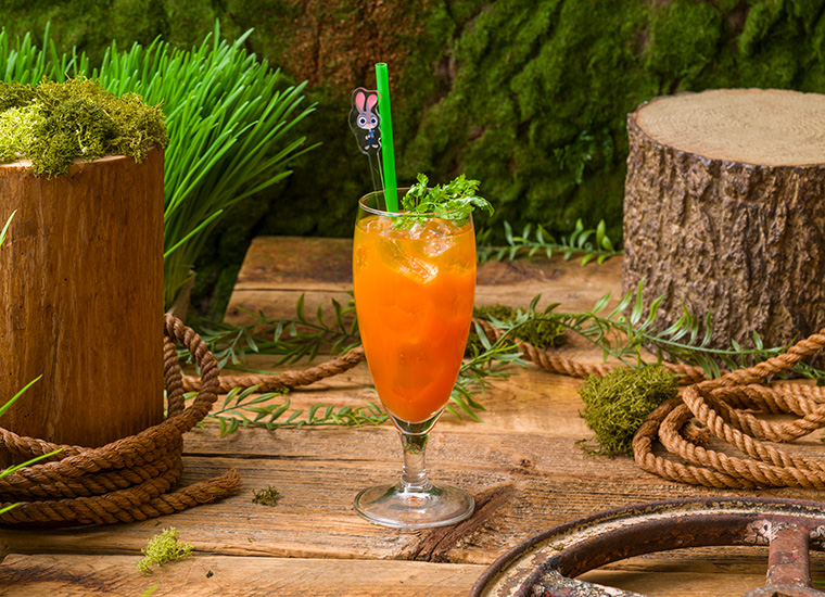 「ズートピア2」OH MY CAFE　＜ジュディ＞ニンジンソーダ