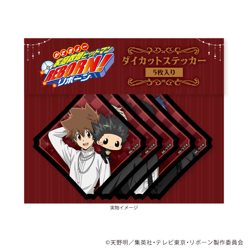 TVアニメ『家庭教師ヒットマンREBORN!』ダイカットステッカー 5枚セット