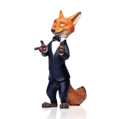 Happyくじ『ズートピア2』Last賞:タキシード「ニック」フィギュア