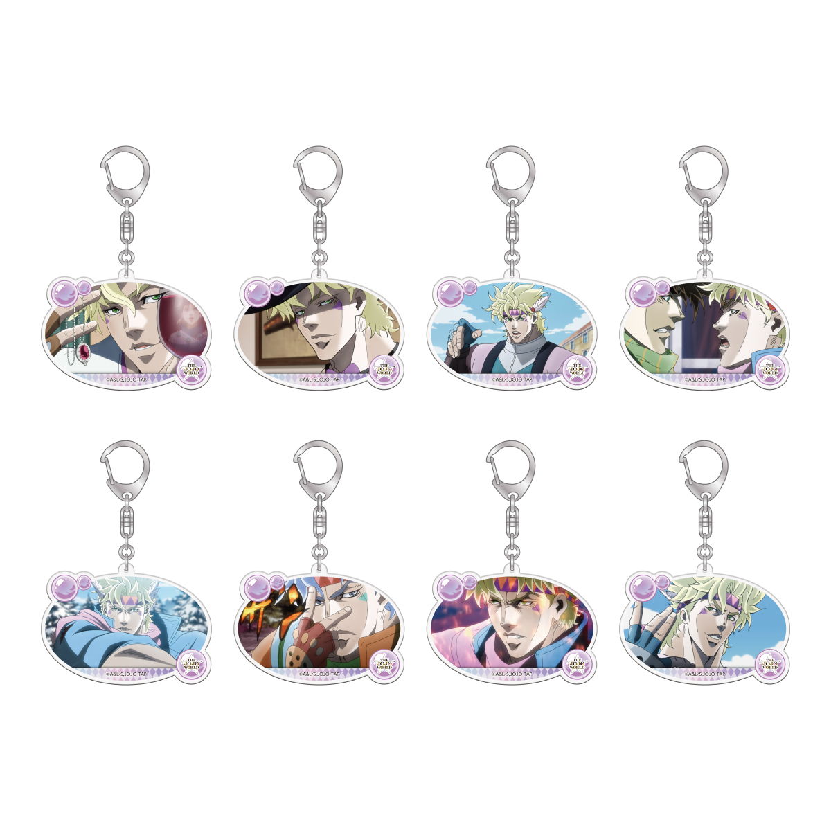 「THE★JOJO WORLD」B賞：アクリルキーホルダー