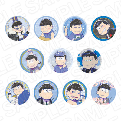 「おそ松さん10th Anniversary POP UP SHOP」缶バッジ（ランダム）