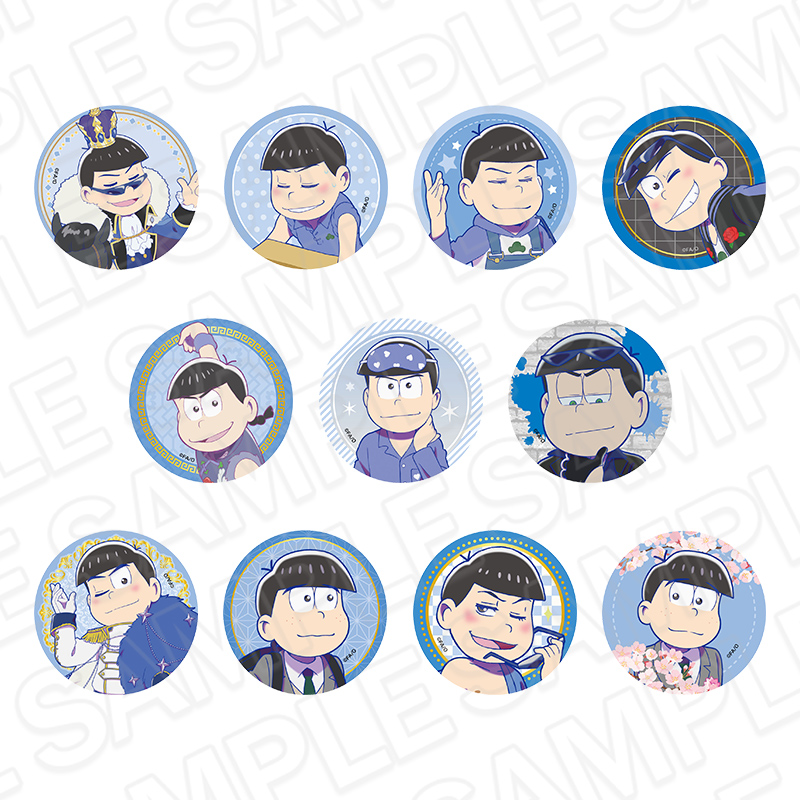 「おそ松さん10th Anniversary POP UP SHOP」缶バッジ（ランダム）