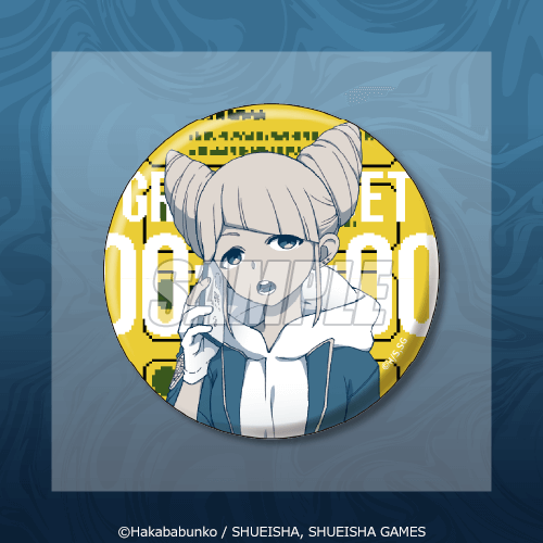 『都市伝説解体センター』オンラインくじ D賞：描き下ろしイラスト缶バッジ