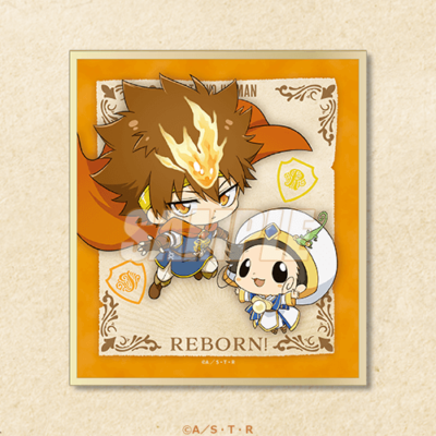 『家庭教師ヒットマンREBORN!』ロールプレイングゲームコーデくじ C賞:ミニ色紙