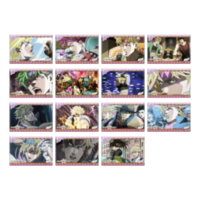 「THE★JOJO WORLD」C賞：スクエア缶バッジ