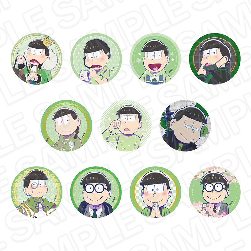 「おそ松さん10th Anniversary POP UP SHOP」缶バッジ（ランダム）