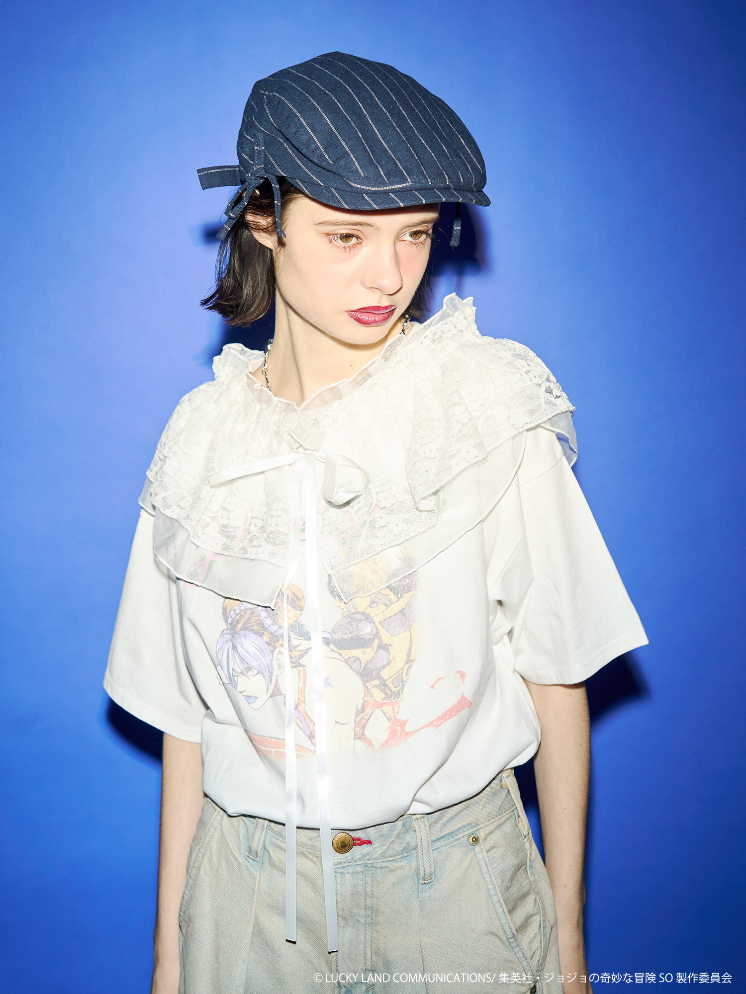 「ジョジョの奇妙な冒険 ストーンオーシャン×jouetie」オーバーTシャツ