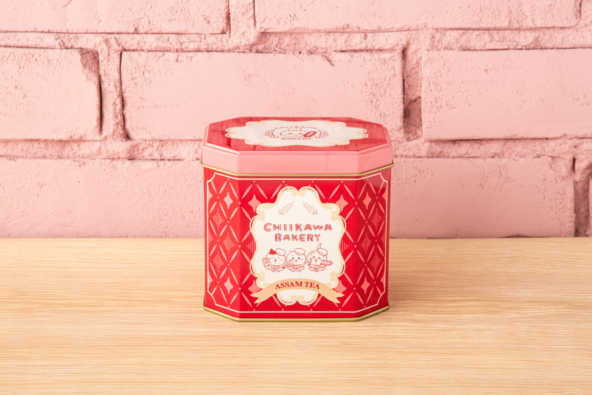 「ちいかわベーカリー」紅茶缶（アッサムティー）