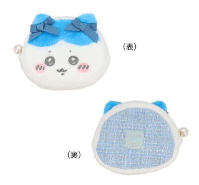 「ちいかわ×粧美堂」ダイカットフェイスポーチ