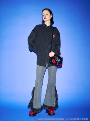 「ジョジョの奇妙な冒険 ストーンオーシャン×jouetie」BIGシャツ