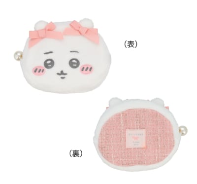 「ちいかわ×粧美堂」ダイカットフェイスポーチ