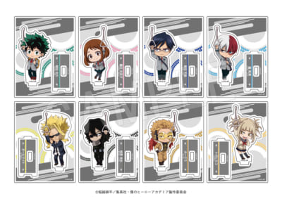 『ヒロアカ』「渋谷ヒーローズミッション」つながるトレーディングミニアクリルスタンド TypeA/B