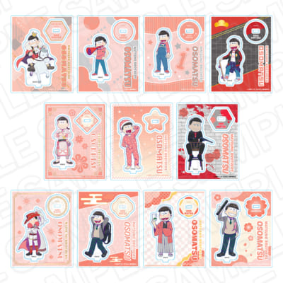 「おそ松さん10th Anniversary POP UP SHOP」アクリルスタンド（ランダム）