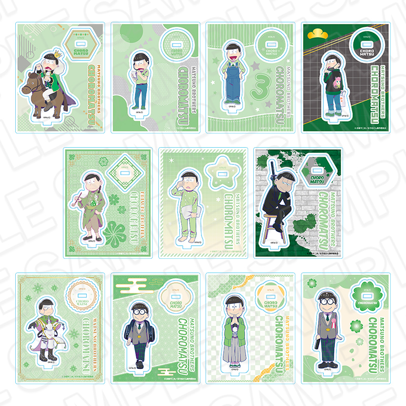 「おそ松さん10th Anniversary POP UP SHOP」アクリルスタンド（ランダム）