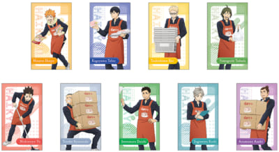 「ハイキュー!! 嶋田マート職業体験フェアinアニメイト」カードセレクション