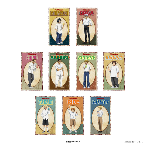 「機動戦士ガンダム 鉄血のオルフェンズ カフェ～10th Anniversary！～」ステッカー