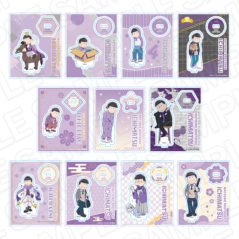 「おそ松さん10th Anniversary POP UP SHOP」アクリルスタンド（ランダム）