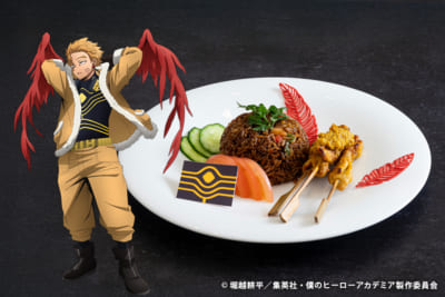 「ヒロアカ×渋谷エクセルホテル東急」ホークスのナシゴレンプレート