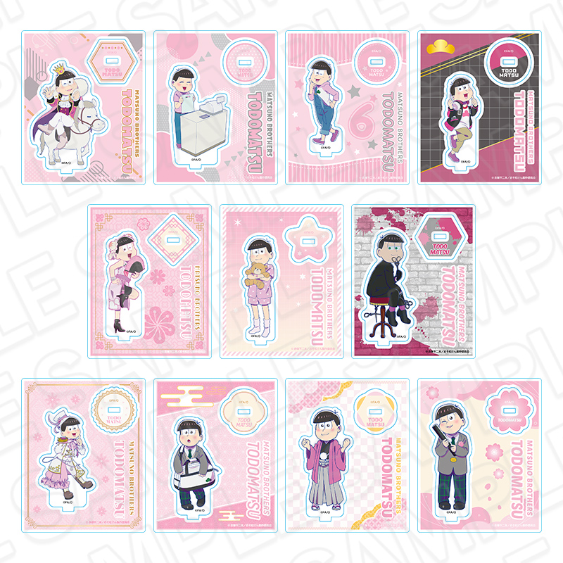 「おそ松さん10th Anniversary POP UP SHOP」アクリルスタンド（ランダム）