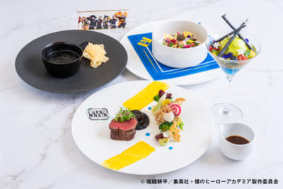 「ヒロアカ×渋谷エクセルホテル東急」コラボコースメニュー