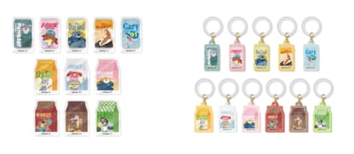 「ズートピア2」OH MY CAFE アクリルマグネット（ランダム11種）、めじるしチャーム（ランダム11種）