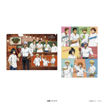 「機動戦士ガンダム 鉄血のオルフェンズ カフェ～10th Anniversary！～」A4クリアファイル2枚セット