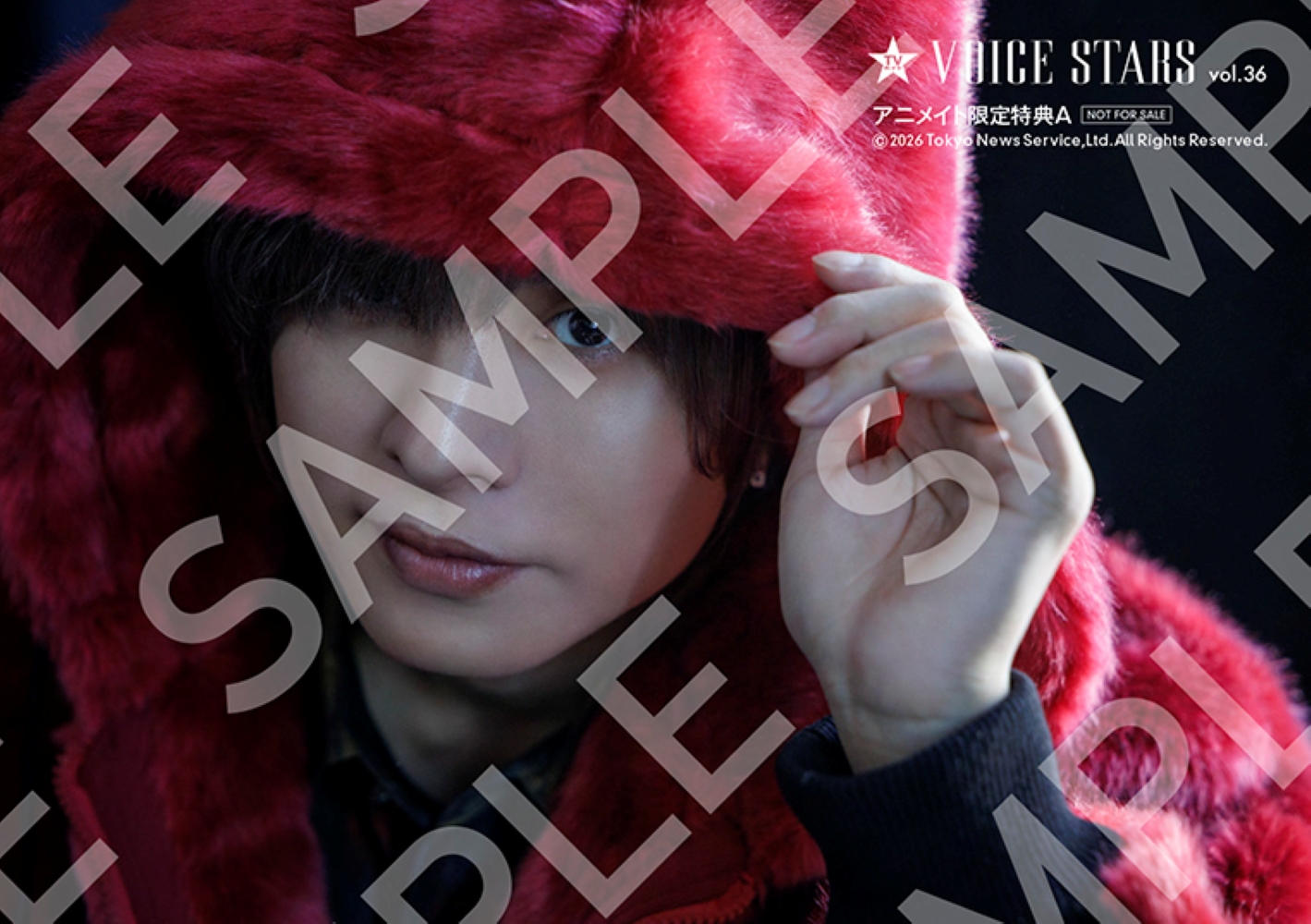 『TVガイドVOICE STARS vol.36』岡本信彦　生写真