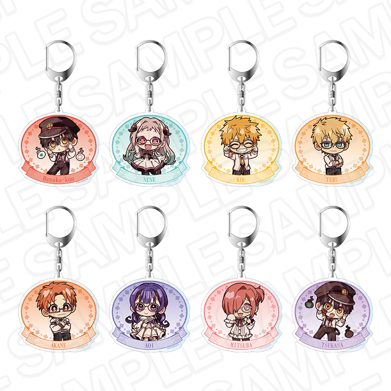 TVアニメ『地縛少年花子くん２』POP UP SHOP　ホログラムキーホルダー 眼鏡デフォルメver.