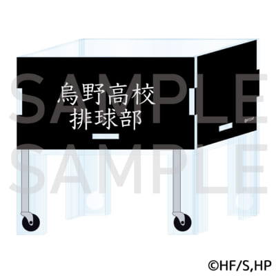 アニメ『ハイキュー!!』ボールカゴ風アクリル小物入れ