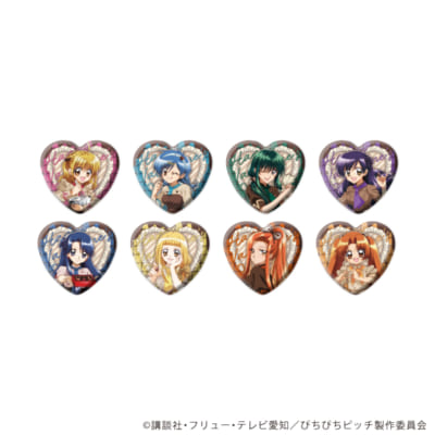 TVアニメ『マーメイドメロディー ぴちぴちピッチ』ハート型缶バッジ