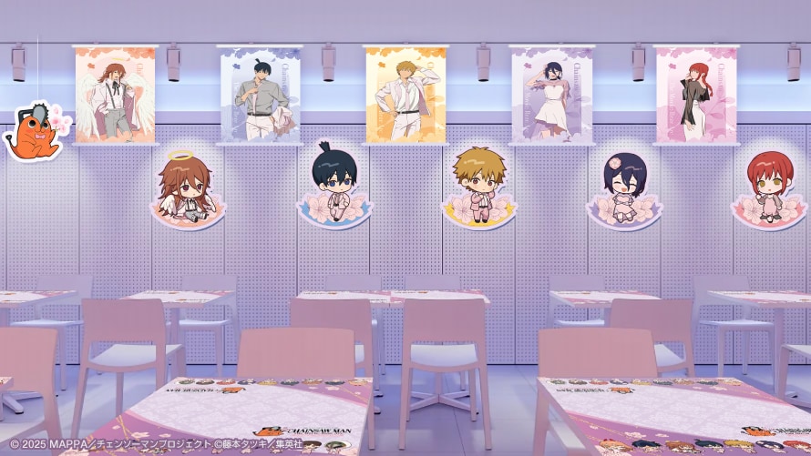 「チェンソーマン レゼ篇×サンシャインシティプリンスホテル」レストラン店内