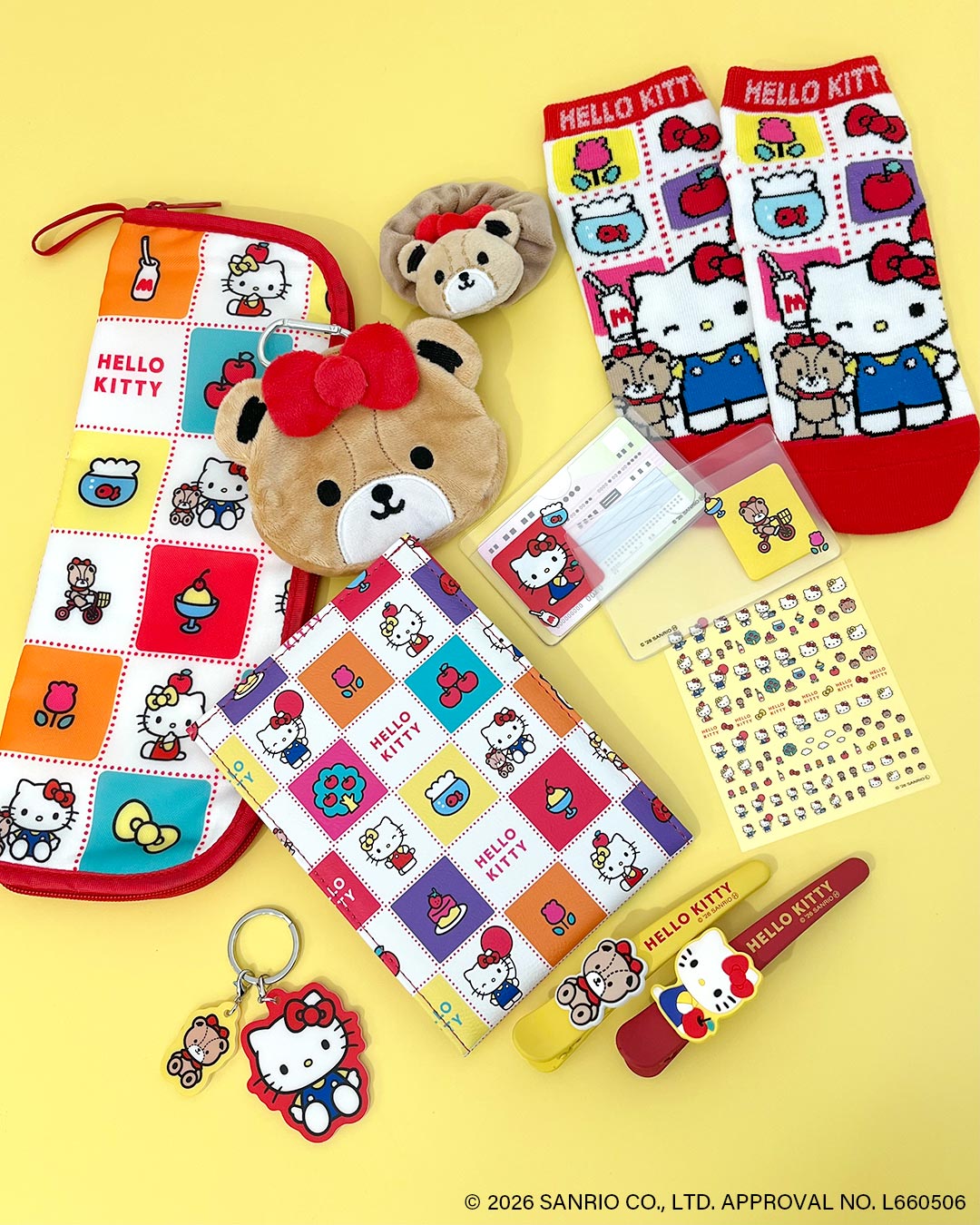 「サンリオ×サンキューマート」商品集合