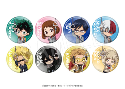『ヒロアカ』「渋谷ヒーローズミッション」トレーディング缶バッジ ミニキャラver. TypeA/B