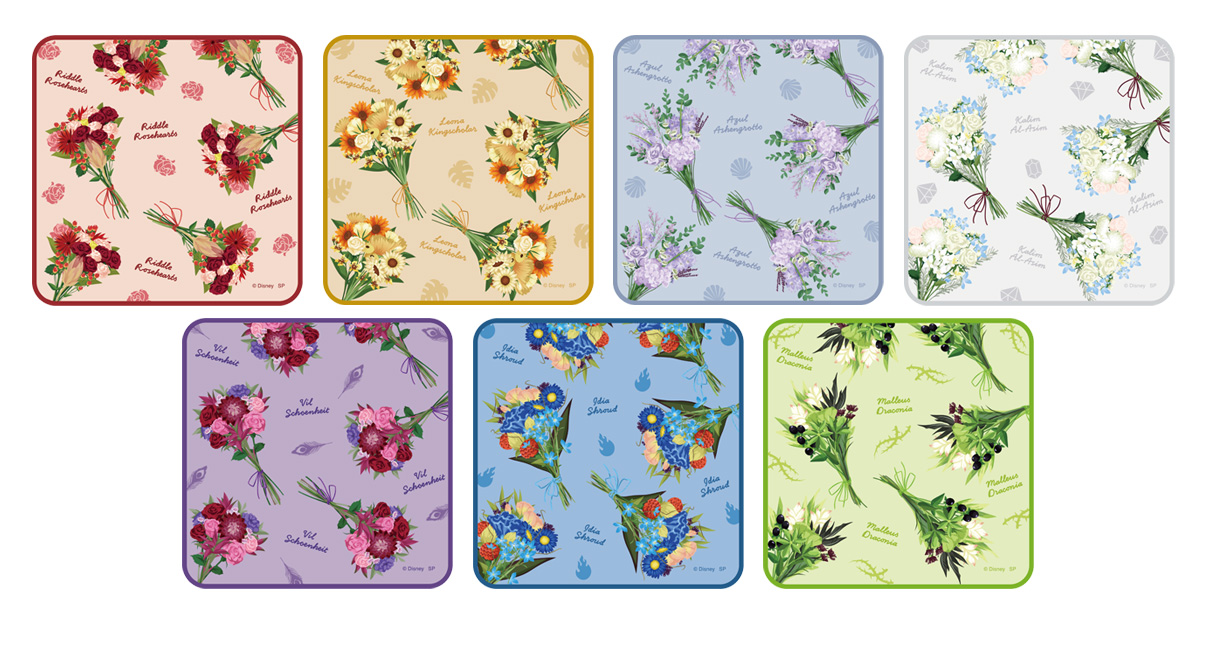 『ツイステ』ブルームバースデー フェア in アニメイト ハンドタオル