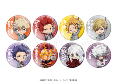 『ヒロアカ』「渋谷ヒーローズミッション」トレーディング缶バッジ ミニキャラver. TypeA/B