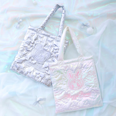 「ナルミヤキャラクターズ」キラキラキルティングトートバッグ