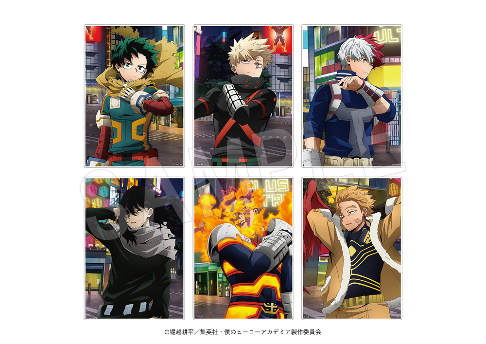 『ヒロアカ』「渋谷ヒーローズミッション」アクリルアートパネル