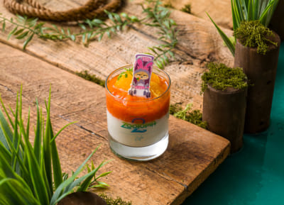 「ズートピア2」OH MY CAFE ＜フィニック＞潜入中？キャロットゼリーパフェ