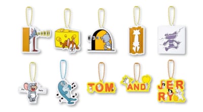 Happyくじ「トムとジェリー」E賞:アクリルキーホルダー