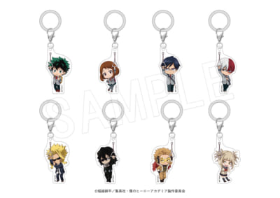 『ヒロアカ』「渋谷ヒーローズミッション」トレーディングめじるしチャーム ミニキャラver. TypeA/B