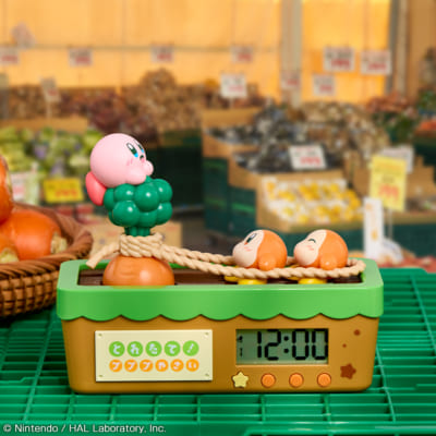 「星のカービィキャンペーン in ナムコ とれたて！プププやさい」デジタルクロック