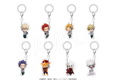 『ヒロアカ』「渋谷ヒーローズミッション」トレーディングめじるしチャーム ミニキャラver. TypeA/B