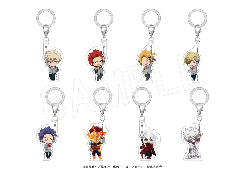 『ヒロアカ』「渋谷ヒーローズミッション」トレーディングめじるしチャーム ミニキャラver. TypeA/B
