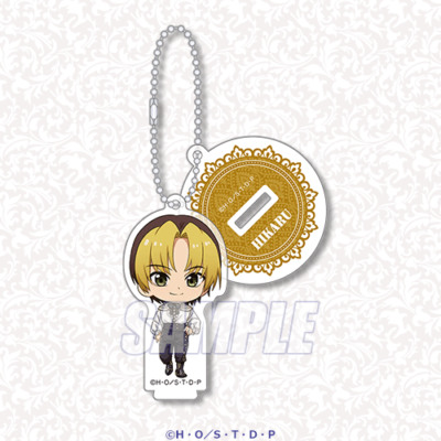 TVアニメ『ヒカルの碁』塔矢アキラBirthdayくじ C賞:ボールチェーン付きミニアクスタ