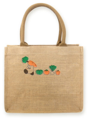 「星のカービィキャンペーン in ナムコ とれたて！プププやさい」A賞：ジュートバッグ（