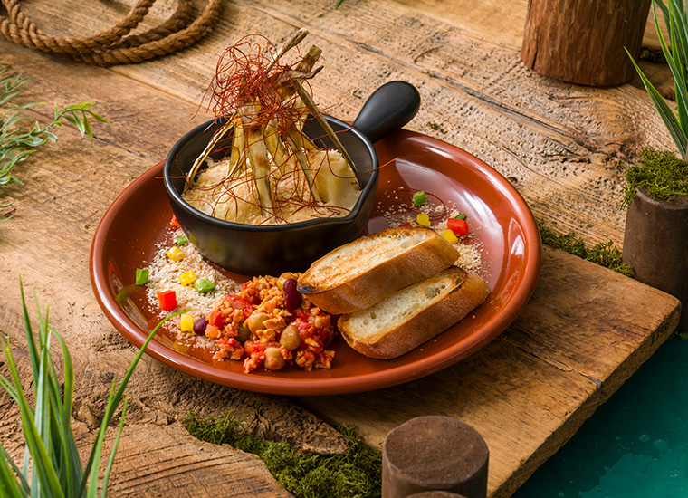 「ズートピア2」OH MY CAFE　＜バーニング・アニマル＞荒野のグラタンプレート