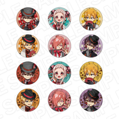 TVアニメ『地縛少年花子くん2』POP UP SHOP&nbsp;グリッターカンバッジ カジノver.