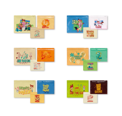 Happyくじ『ズートピア2』J賞:ジッパーバッグセット